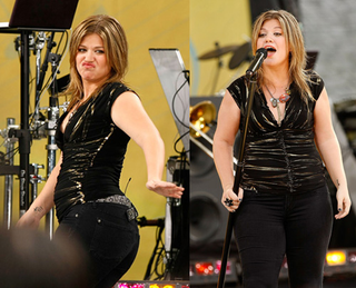 Illustration for article titled Kelly Clarkson Slimmed Down On Self Via Photoshop